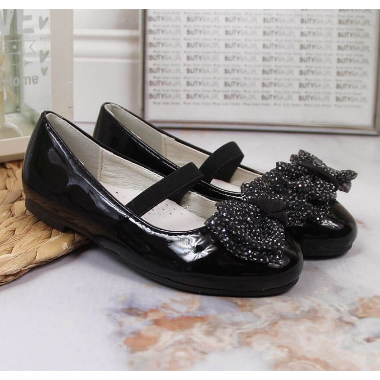 Černé baleríny S. Bararski Jr. OLI154A černá 2