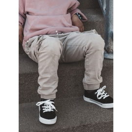 Černé dětské nízké tenisky Big Star JJ374174 ['černá'] černá 1