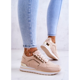 FB2 Semišové sportovní boty na platformě Riverside světle béžové béžový 2 FB2 Semišové sportovní boty na platformě Riverside světle béžové béžový 2