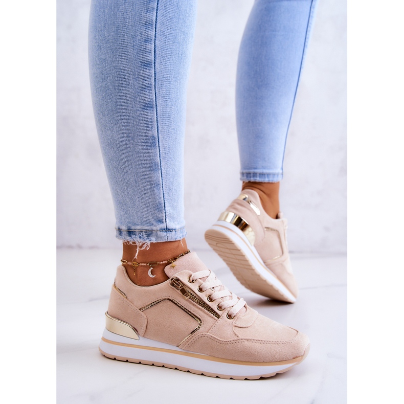 FB2 Semišové sportovní boty na platformě Riverside světle béžové béžový 2 FB2 Semišové sportovní boty na platformě Riverside světle béžové béžový 2