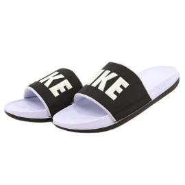 Pantofle Nike Offcourt W BQ4632 007 bílý černá fialový 3