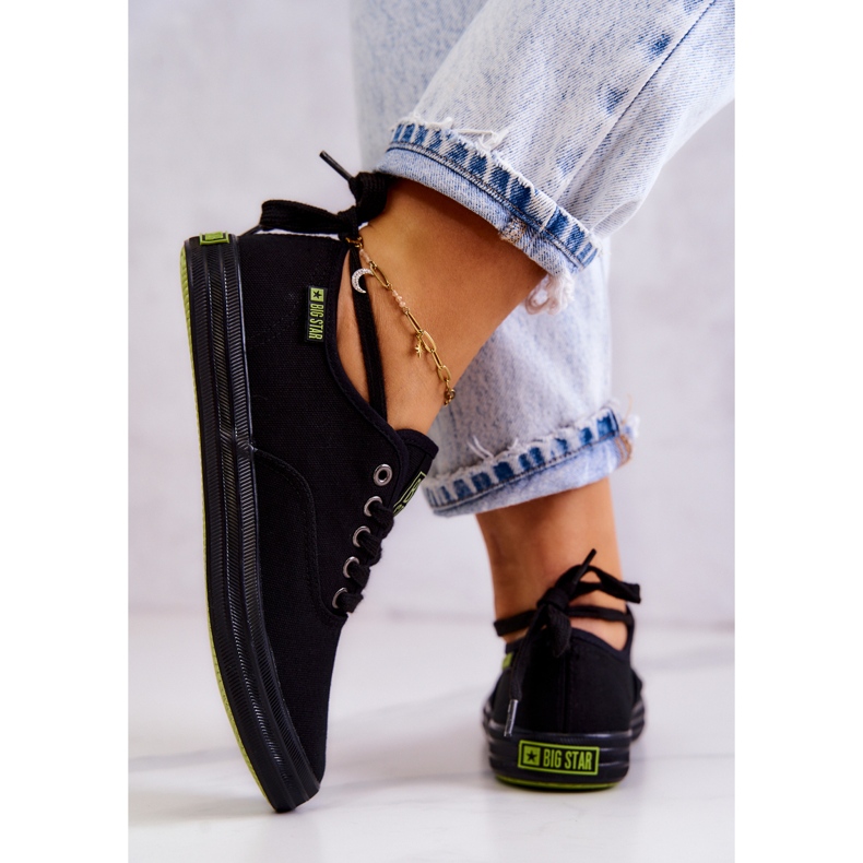 Lehké dámské tenisky Big Star JJ274261 Black černý 2