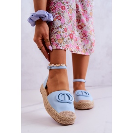 FE1 Espadrilky S Modrým Ornamentem Nells 1