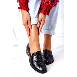 Lakované mokasíny Vinceza 21-10674 černá černý 1