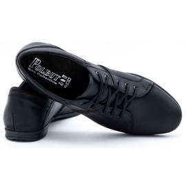 Polbut Černé pánské boty C25 černý 4