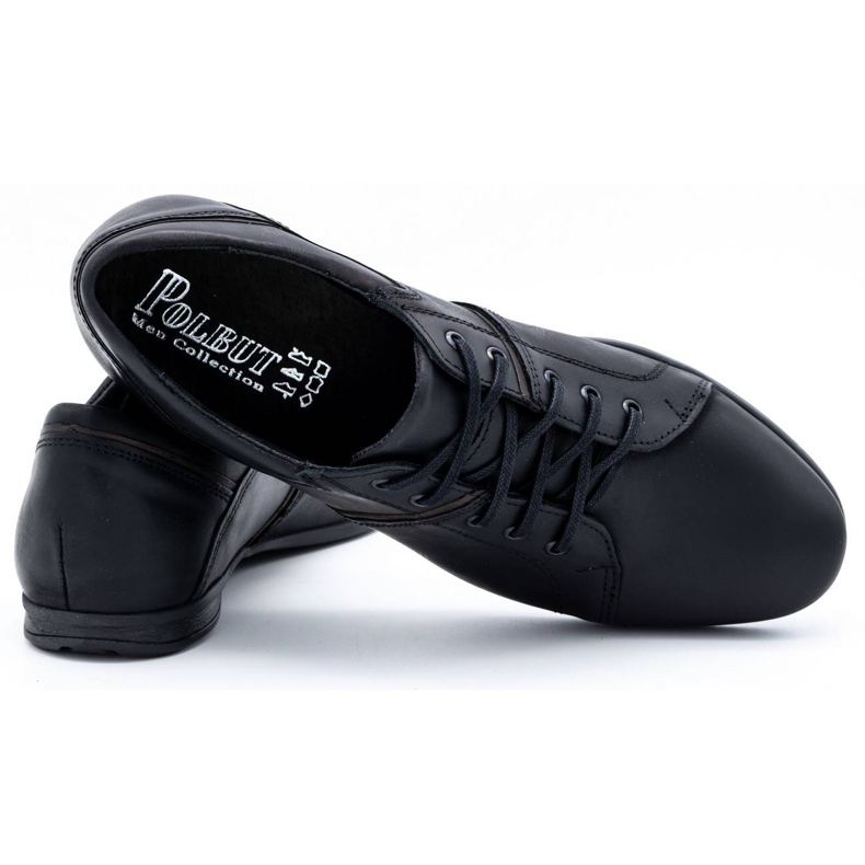 Polbut Černé pánské boty C25 černý 4