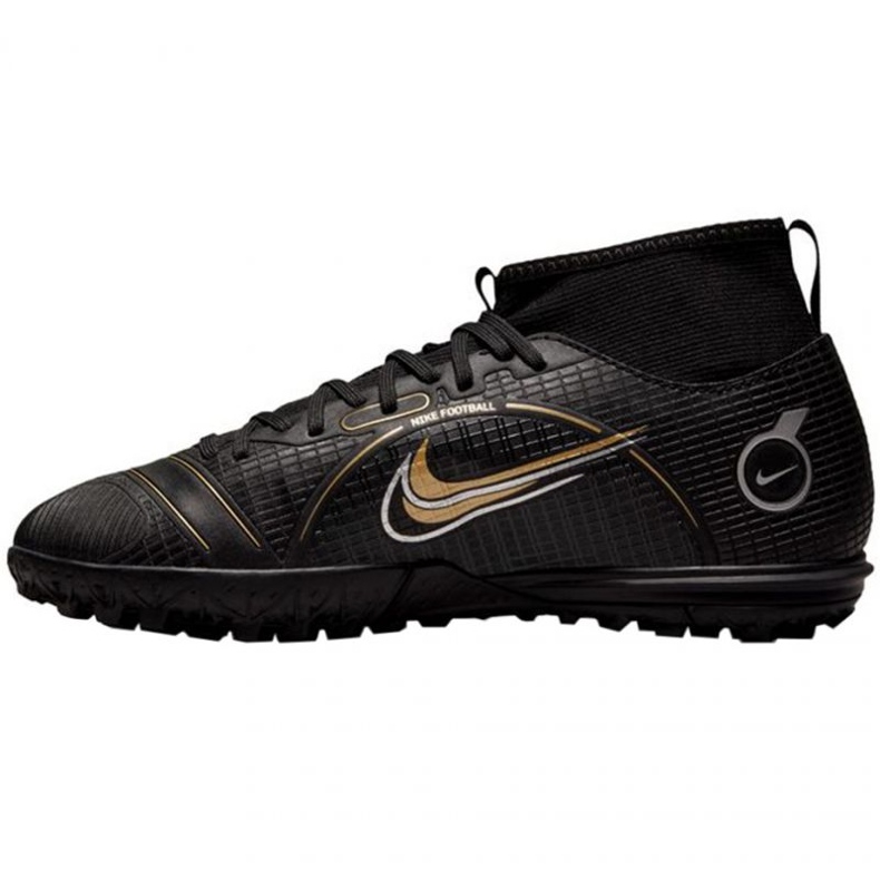 Kopačky Nike Mercurial Superfly 8 Academy Tf Jr DJ2864 054 černý černý 1