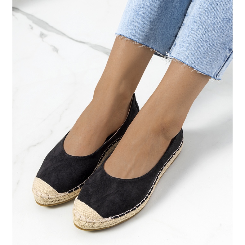 Černé dámské espadrilky značky Sipkema černý 1