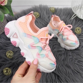 Bílé tenisky Vinceza Jr JAN101 bílý 1 Bílé tenisky Vinceza Jr JAN101 bílý 1