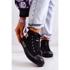 Klasické vysoké tenisky Big Star JJ274380 černé černá 2