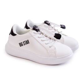 Dětské sportovní boty Big Star JJ374069 White and Black bílý 1