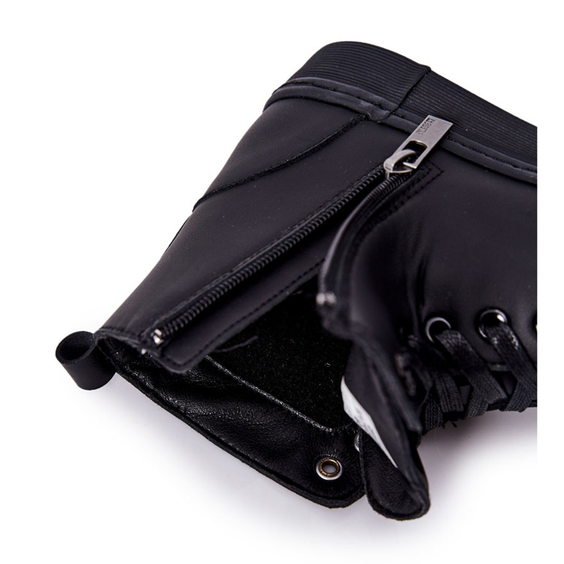 Pánské vysoké tenisky Big Star II174048 černé černá 4