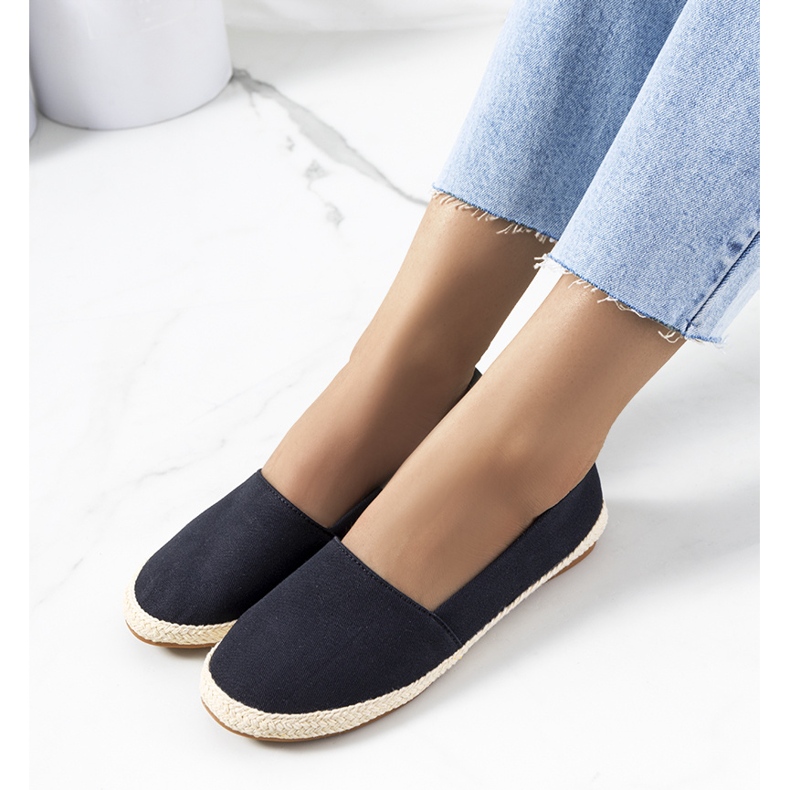 Černé dámské espadrilky od Lyndsey černý 1