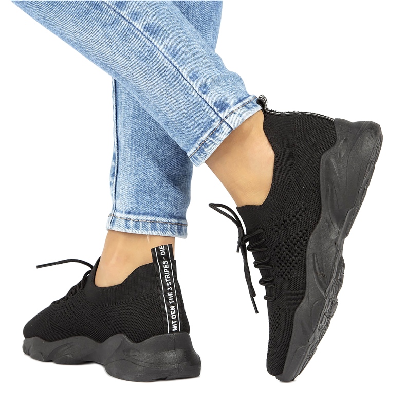 Filippo DTN2184/22 Black Women Socks Sportovní boty černá 2