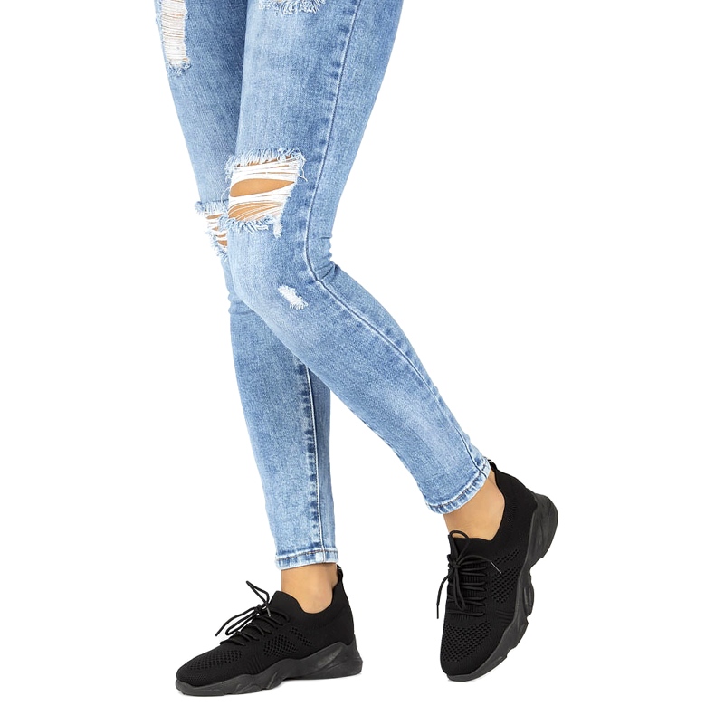 Filippo DTN2184/22 Black Women Socks Sportovní boty černá 1