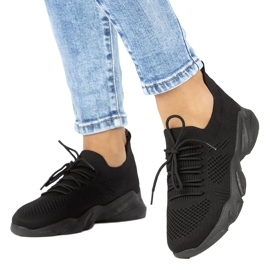 Filippo DTN2184/22 Black Women Socks Sportovní boty černá 3