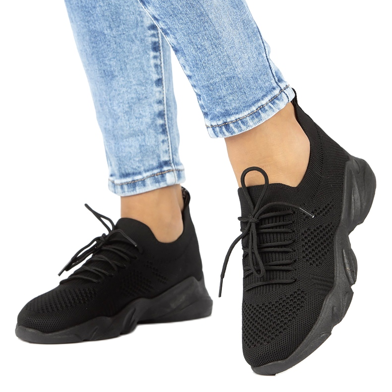 Filippo DTN2184/22 Black Women Socks Sportovní boty černá 3