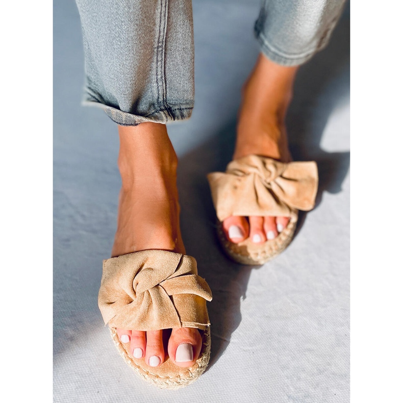 Baina Camel espadrilky béžový 1