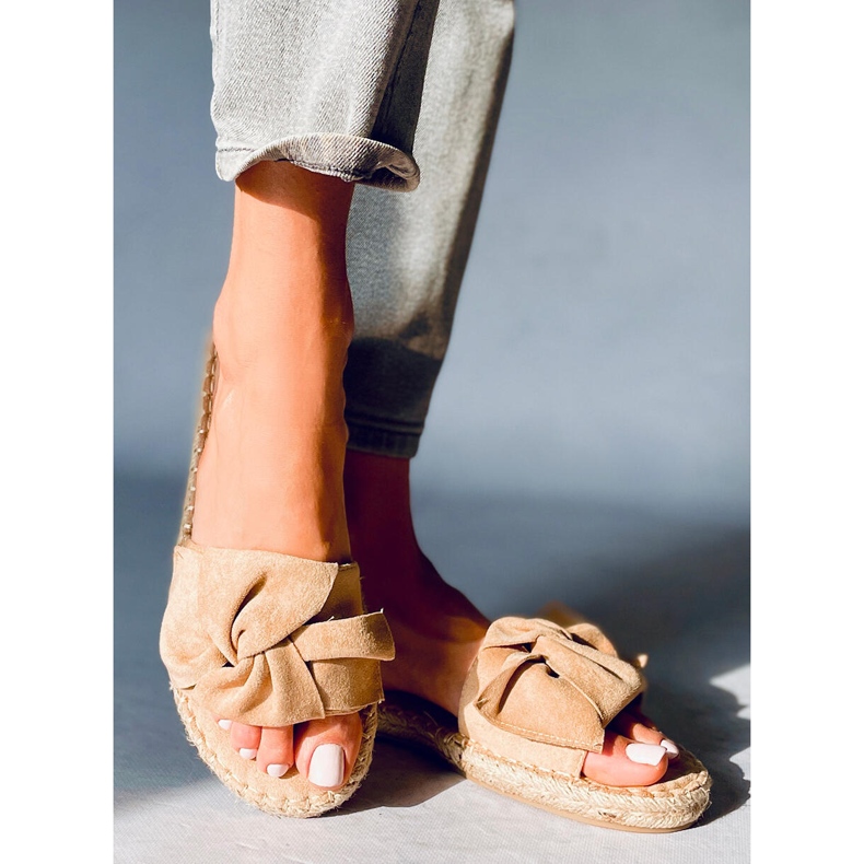 Baina Camel espadrilky béžový 2