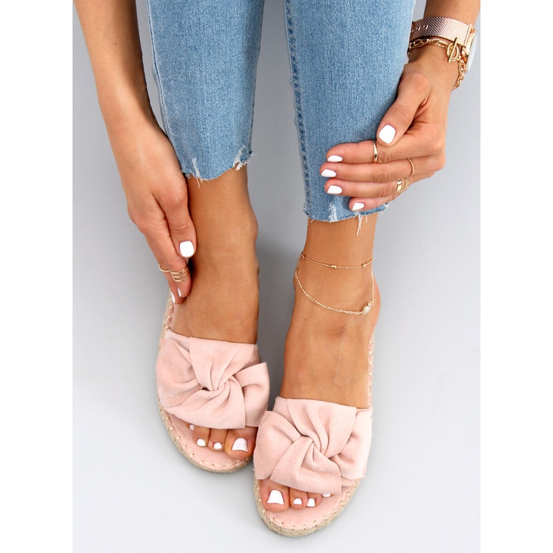 Baina růžové espadrilky růžový 2