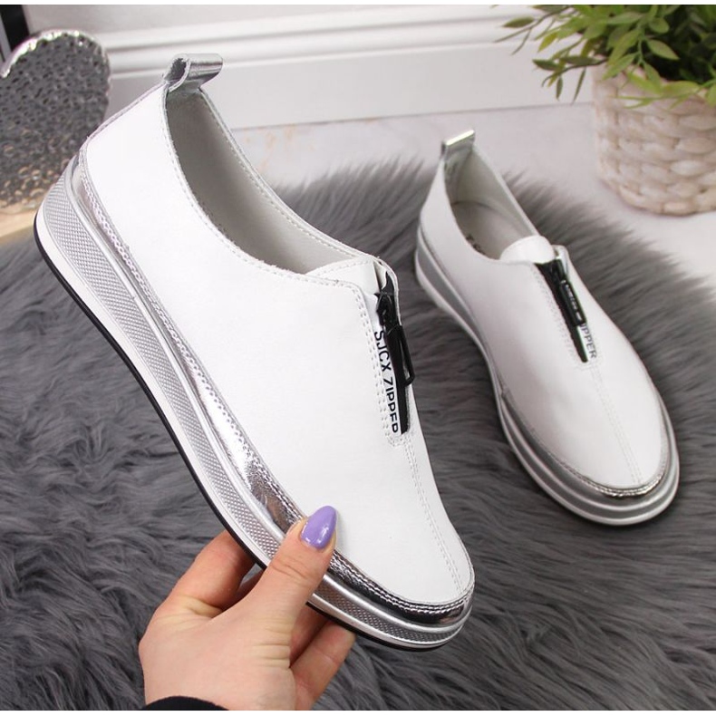 Kožené boty T.Sokolski W SCA153A bílé bílý 1