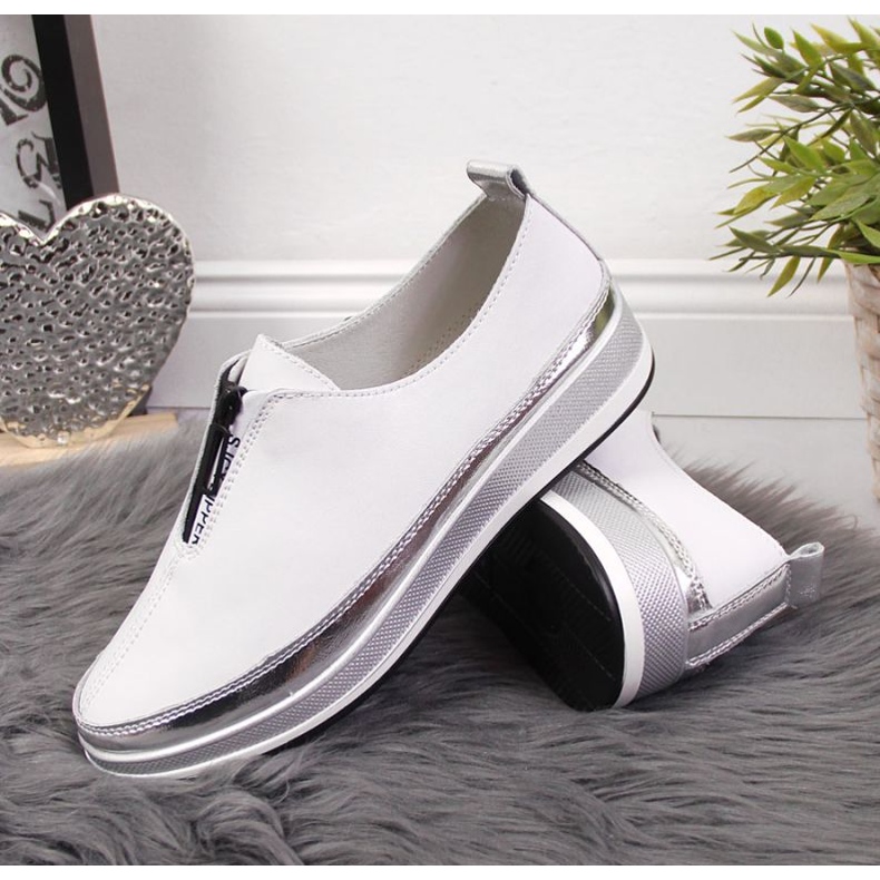 Kožené boty T.Sokolski W SCA153A bílé bílý 2