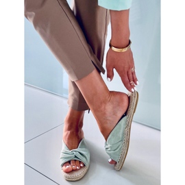 Zelené espadrilky zelený 2