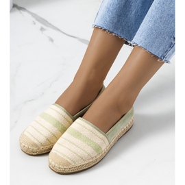 Zelené espadrilky Juulke zelená 1