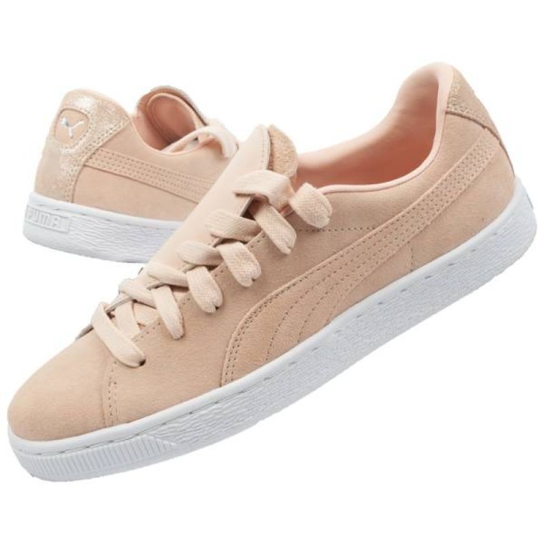 Puma semišové crush matné W 370194 01 béžový 1