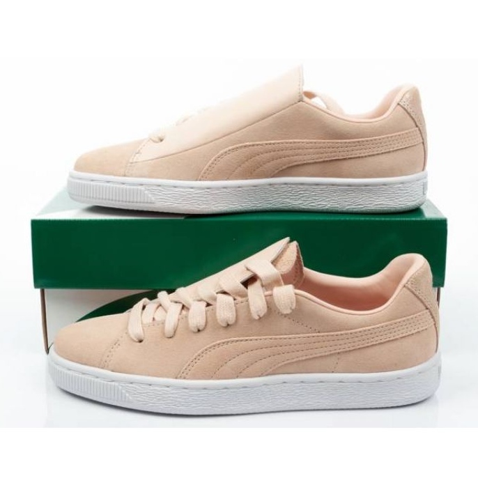Puma semišové crush matné W 370194 01 béžový 4