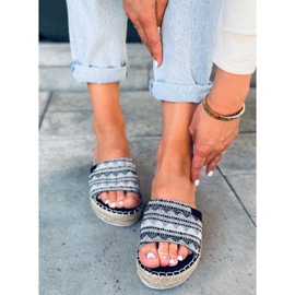 PA1 Dámské espadrilky Nour Black černý 1