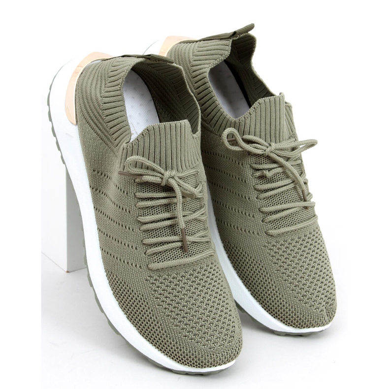 Ponožkové sportovní boty Bello Green zelený 1
