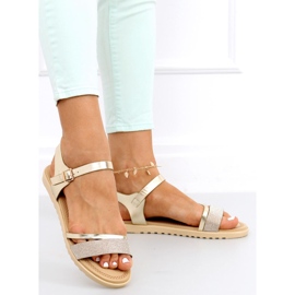 Dámské sandály Tenda Gold zlatý 1