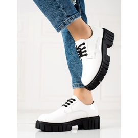 Bílé boty na platformě La.Fi bílý 1