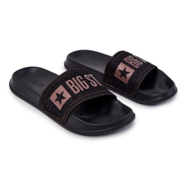 Pánské lehké pantofle Big Star JJ174533 Black černý 2