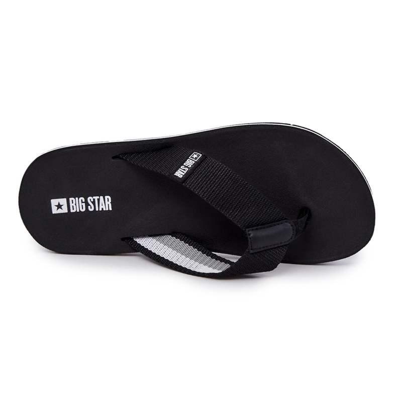 Pánské žabky Big Star JJ174519 Black černý 1