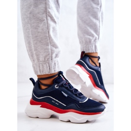 Dámská sportovní obuv Big Star JJ274A117 Námořnická modrá modrý 2