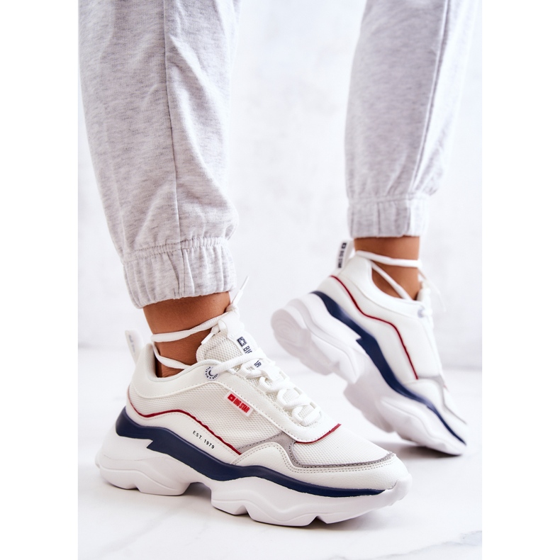 Dámská sportovní obuv Big Star JJ274A116 White bílý 2 Dámská sportovní obuv Big Star JJ274A116 White bílý 2