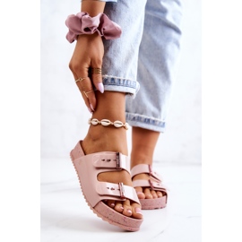 Módní voňavé pantofle ZAXY JJ285083 Světle růžové růžový 1