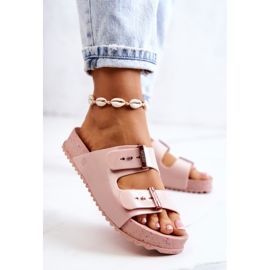 Módní voňavé pantofle ZAXY JJ285083 Světle růžové růžový 2