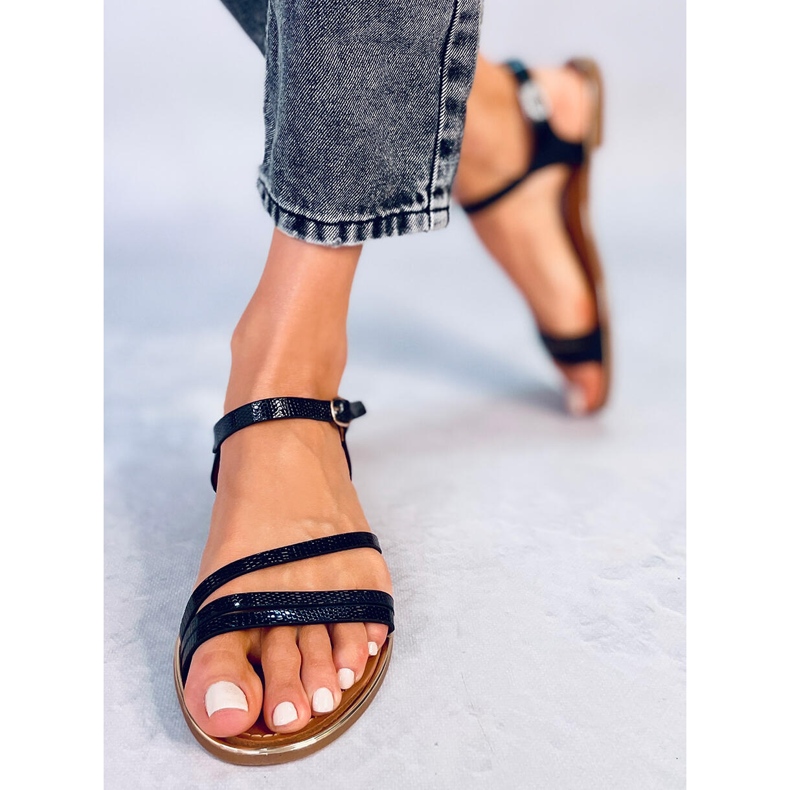 Dámské sandály Dana Black černá 1