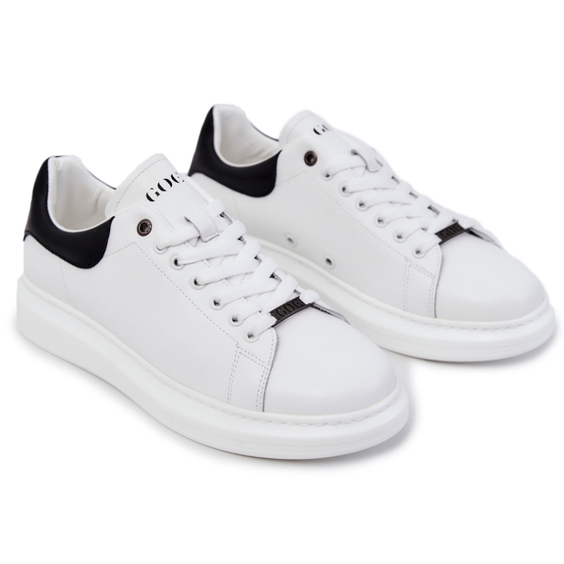 Pánská sportovní obuv GOE JJ1N4064 White bílý černý 1