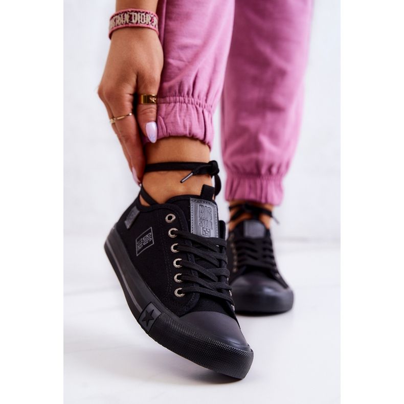Klasické nízké tenisky Big Star JJ274257 Black černá 1