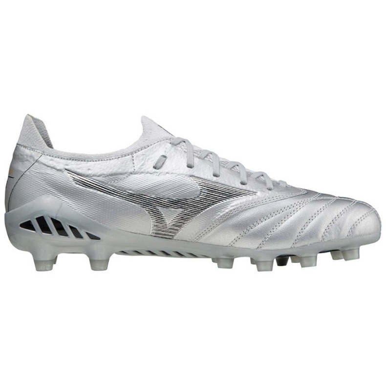 Kopačky Mizuno Morelia Neo Iii ß Elite Md M P1GA219103 šedá stříbro 1