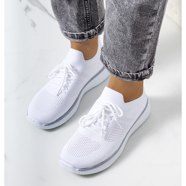 Bílé sportovní tenisky Michael bílý 1