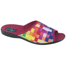 Dámské pantofle Adanex 27266 SAK1 červené 1 Dámské pantofle Adanex 27266 SAK1 červené 1