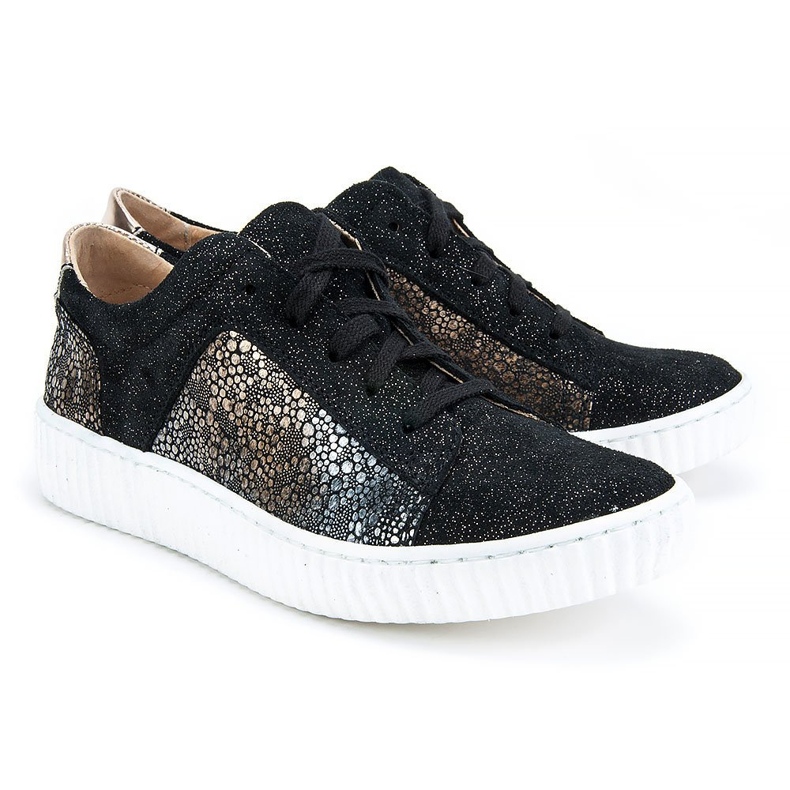 Boty Filippo 480S Black Gold černá zlatý 2