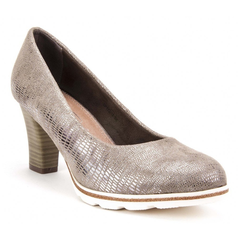 Filippo DP172 / 18 Br hnědé lodičky béžový hnědý 1