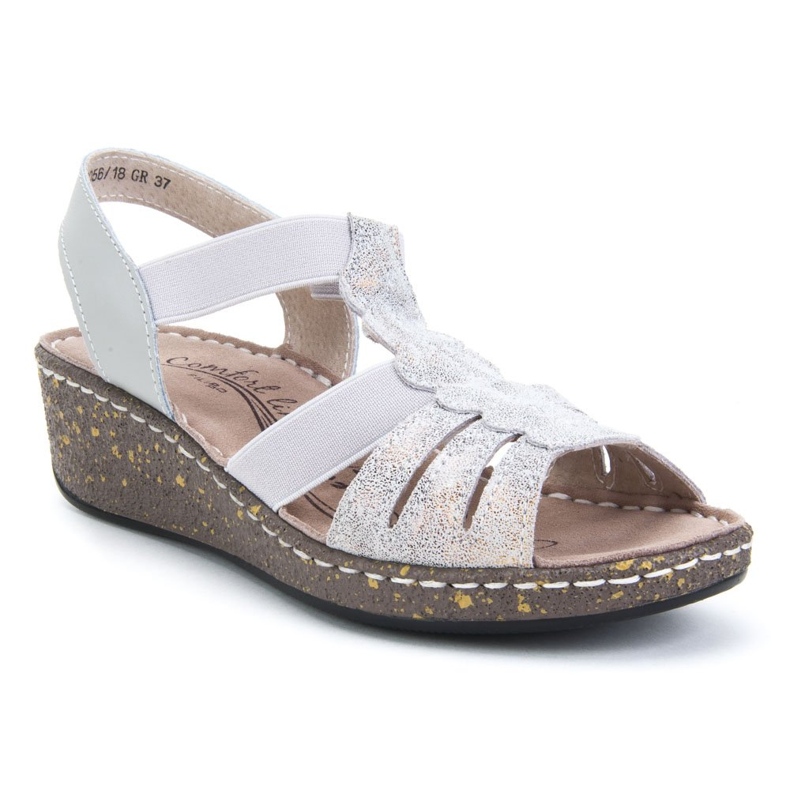 Filippo DS056 / 18 Gr Šedé sandály šedá 1