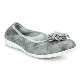 Filippo DP025 / 18 Be Fl Beige Flowers šedá 1